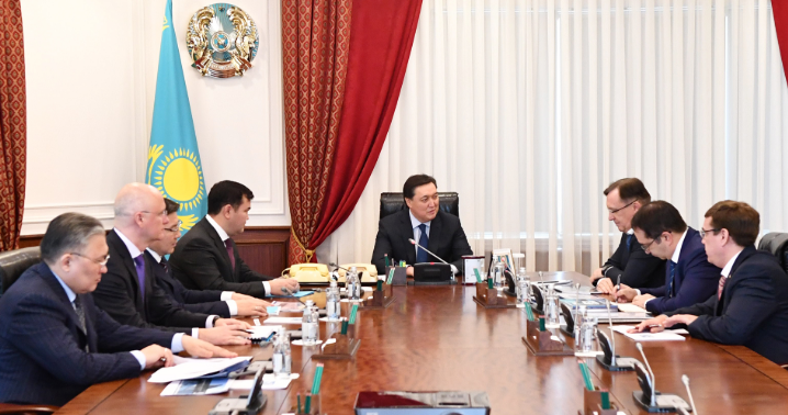 Сергей Когогин встретился с премьер-министром Казахстана
